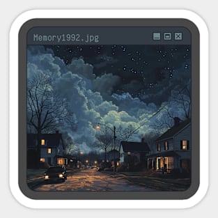 Nostalgic Memory Sticker